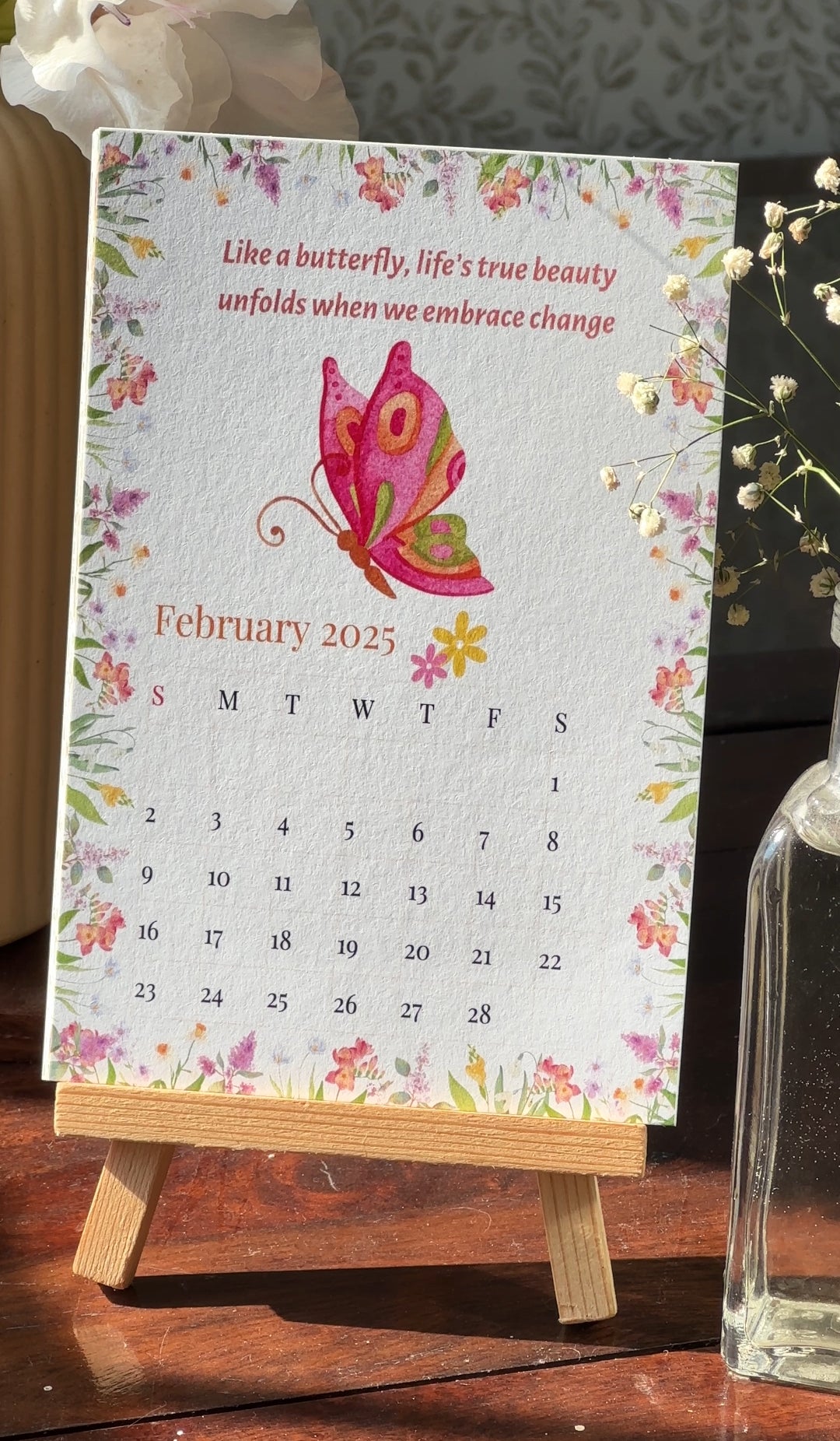 Calendar  2025– Feathers & Dreams