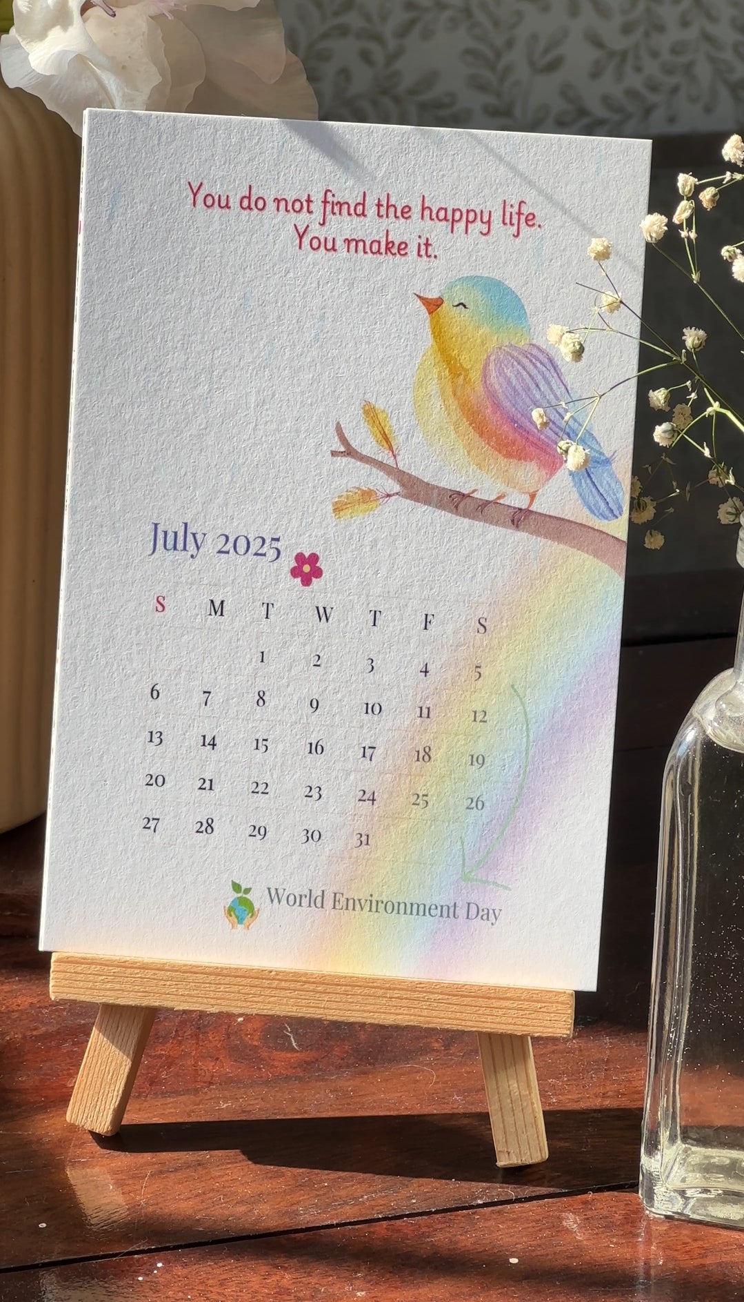 Calendar  2025– Feathers & Dreams