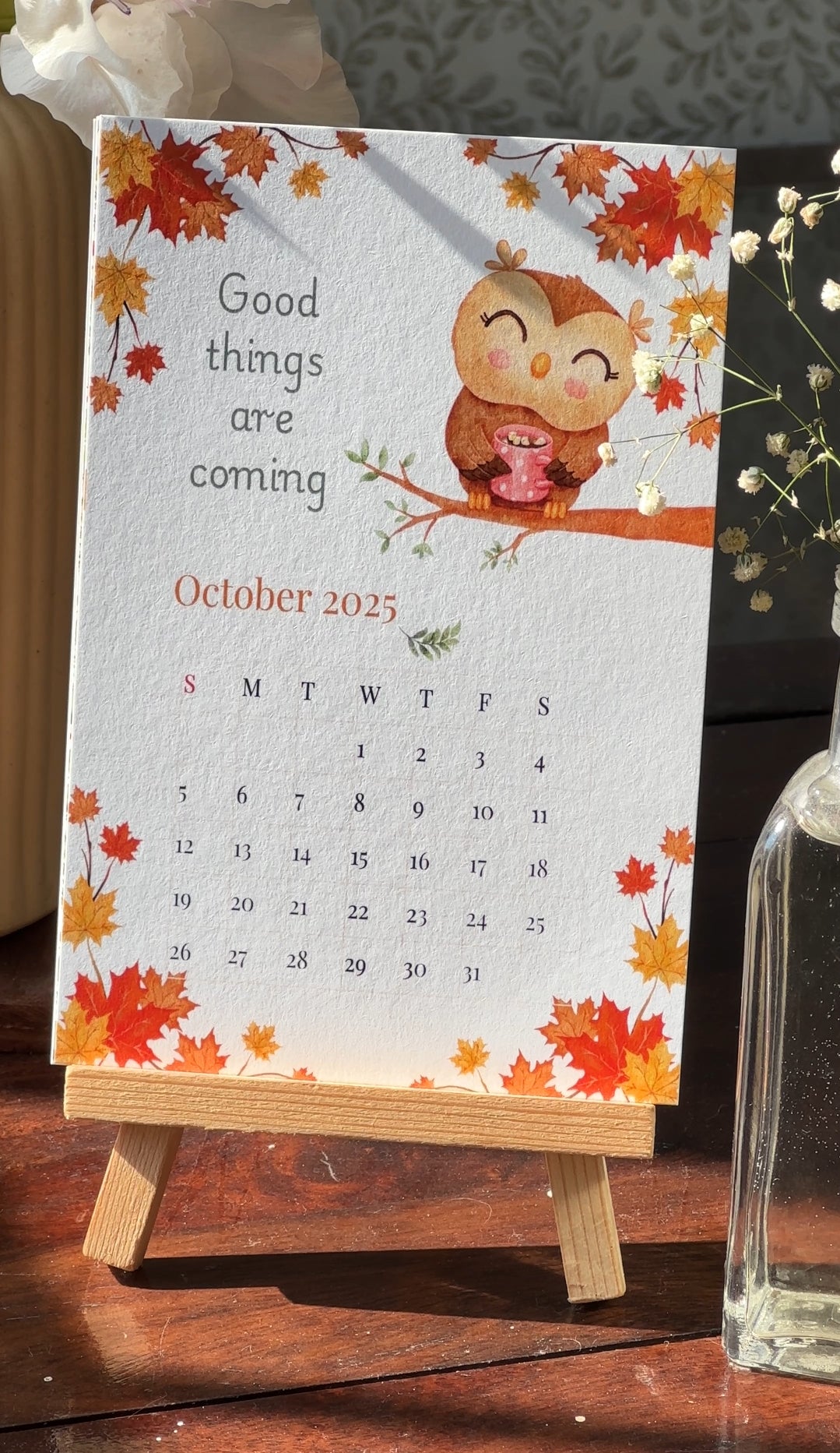 Calendar  2025– Feathers & Dreams