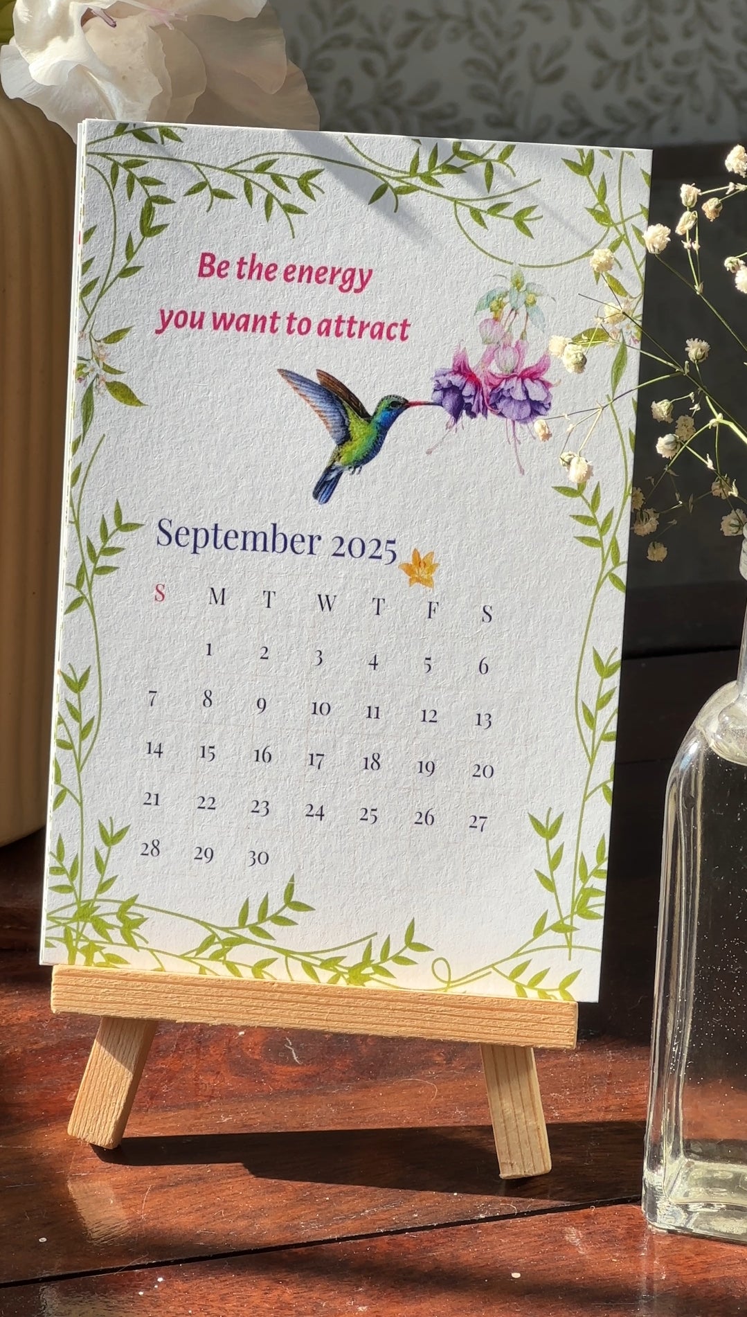 Calendar  2025– Feathers & Dreams